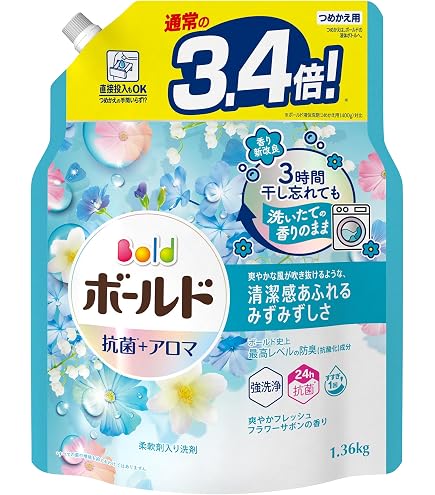 ボールドジェルフラワーサボン替超特大780G×3個