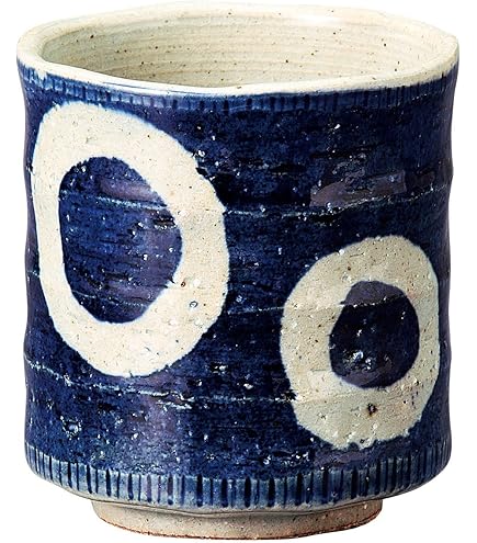 Amazon | 志野焼の名工林正太郎作 赤志野湯呑み 品 共箱共布陶歴 真作