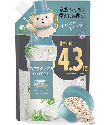 Amazon | P&G レノア アロマジュエル 香り付け専用ビーズ パステル 