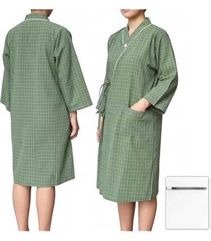 Amazon | ウェーブニット室内着 前ボタンタイプ 上下セット