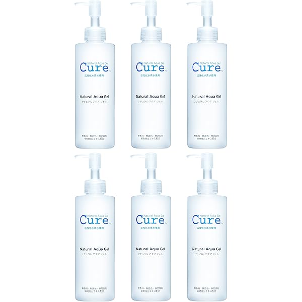 Cure ナチュラルアクアジェル 250g+ 試供品 10本セット Cure キュア