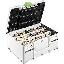 Festool Domino Tenon Assortment - XL 12/14mm Beech Wood Joinery Kit