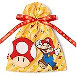 スーパーマリオ ラッピング×エコバッグ ミニ（スーパーキノコ）