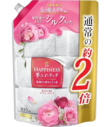 【人気商品】レノア ハピネス 5つ星ホテルの夢ふわタッチ 柔軟剤 アンティークロ Amazon | 【新】 レノア ハピネス 夢ふわタッチ 5つ星ホテル発想 柔軟