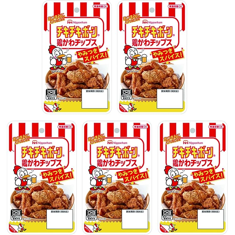 Amazon.co.jp: 日本ハム チキチキボーンの素 100g×5パック : 食品