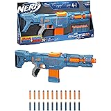 ナーフ エリート2.0 エコー CS-10 手動ブラスター 公式ダーツ24本 10発用ダーツクリップ付属 着脱可能なストックとバレルエクステンション タクティカル・レール4本付き E9533 正規品 ポンプショットガン スポンジ銃 シューティング お