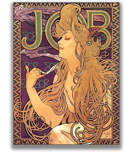 Stampa D'Arte Incorniciata Alphonse Mucha Princess Hyacinth 1911, Poster 12x16 Pollici (30x41 Cm), Cornice In Stirene Infrangibile, Colori A Scelta - 2