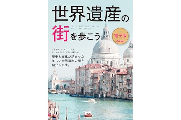 世界遺産の街シリーズ2 世界遺産の街を歩こう