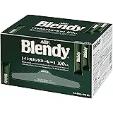 AGF ブレンディ スティック 100本 【 スティックコーヒー 】【 水に溶けるコーヒー 】【 インスタントコーヒー 】