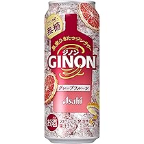 Amazon.co.jp: GINON(ジノン) グレープフルーツ アサヒ チューハイ