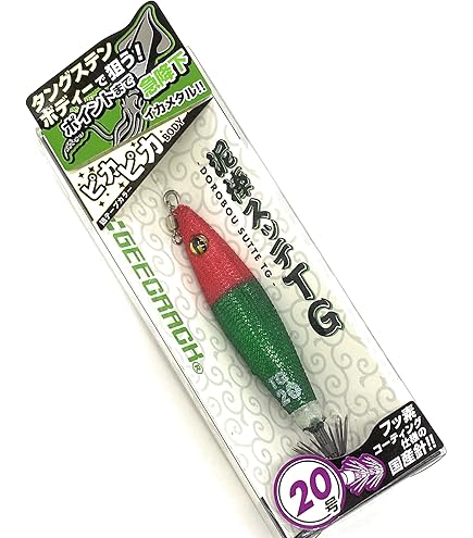 イカメタル　ジークラック　泥棒スッテTG20号 GEECRACK 【全12色】ジークラック 泥棒スッテ影 20号 : バック