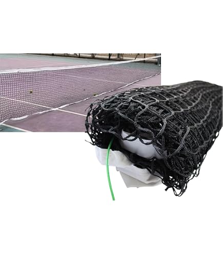 Amazon.co.jp: KANEYA(カネヤ) 硬式テニスネット PE45W 黒 K-1190