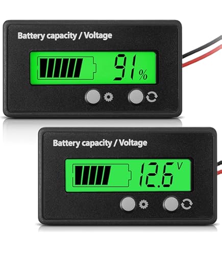 DC Battery Monitor, DROK 14-600V 0-100A LCD Digital Multimeter, Display DC Voltage Current Power - View #9