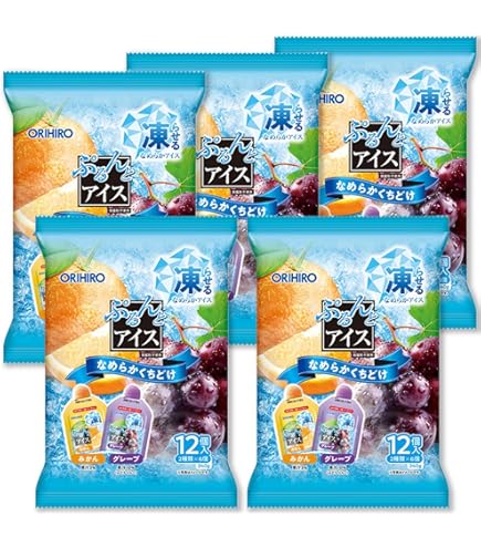 Amazon.co.jp: リボン 果汁100％フローズンシャーベット 9本×12袋