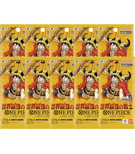 Amazon.co.jp: バンダイ(BANDAI) ONE PIECEカードゲーム ブースター
