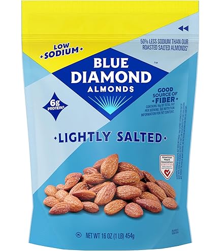 Amazon | Blue Diamond Almonds, Oven Roasted dark chocolate 25oz
