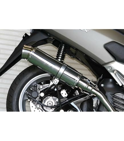 Amazon | NMAX125 NMAX155 マフラー EBJ-SE86J 2BJ-SED6J 2BK-SG50J