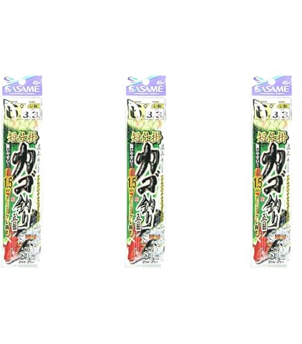 Amazon | ささめ針(SASAME) Z-103 ケイムラフック カゴ釣リ五目 1号