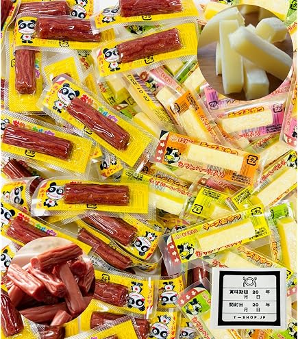 Amazon | おやつカルパス & チーズおやつ 100個 詰め合わせ シェア
