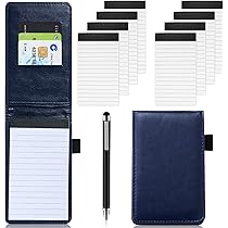 【未使用品】イルビゾンテ　ヤケヌメ　メモ帳カバーミニ　メモ帳·アドレス帳付き Amazon.co.jp: ミニポケットメモ帳ホルダーセット 丈夫なカバー