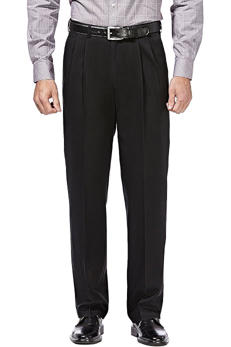 Expandable Waist Flat Front Pant 