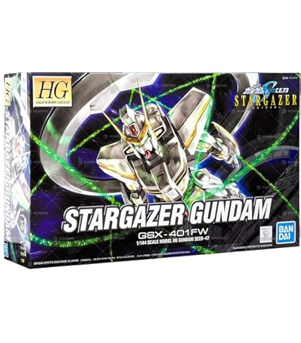 [海外製モデル]　MS STARGAZER 新品未組立 Amazon | HG 機動戦士ガンダムSEED C.E.73 STARGAZER GSX-401FW