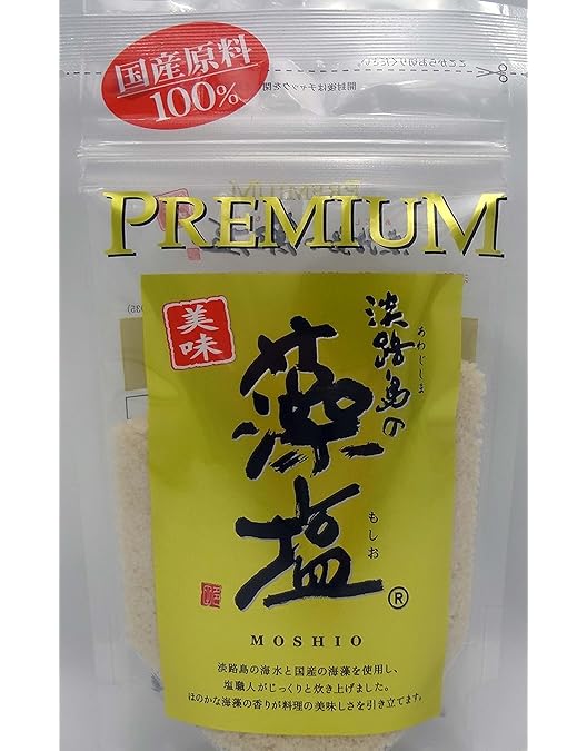 Amazon.co.jp: 蒲刈物産 海人の藻塩 スタンドパック 100g : 食品・飲料