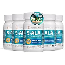 お渡し決定★2個セット★ネオファーマジャパン 5-ALA 50mg 60粒 ネオファーマジャパン 5-ALA 50mg 60粒 サプリ