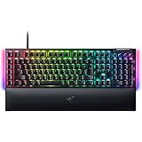 Razer レイザー BlackWidow V4 JP Green Switch 6個の専用マクロキーとメディアキーにより高度なコマンドやショートカットが設定可能な有線ゲーミングキーボード アンダーグロー Chroma RGB メカニカルスイッチ ダ