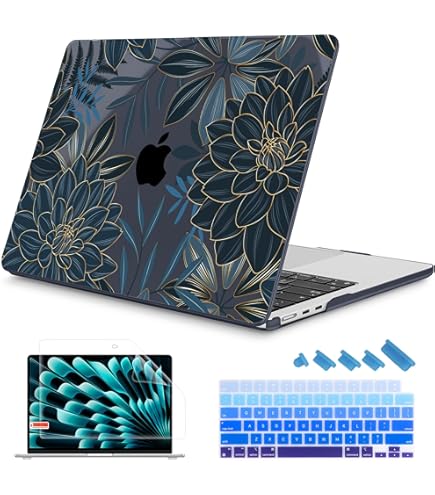 Tuiklol For 2025 2024 2023 MacBook Air 15 Inch Case With M4 /M3/ M2 Chip Model A3241 / A3114 / A2941,Heavy Duty Protective Hard Shell With Keyboard Cover For MacBook Air 15.3'' Cover,Khaki