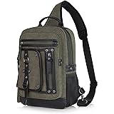[Ｂａｓｉｃｐｏｗｅｒ] ベーシックパワー ボディバッグ ワンショルダーバッグ メンズ ミリタリーバッグ 斜めがけバッグ ビッグ 帆布 A4 13インチPC 大容量 ショルダーバッグ ボディーバッグ おしゃれ 軽量 旅行 通勤 通学 ビジネス アウト