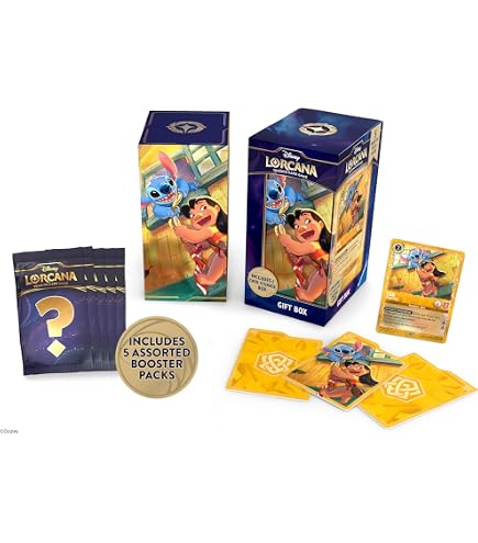 Disney Lorcana Trading Card Game: The First Chapter Booster Toys & Games