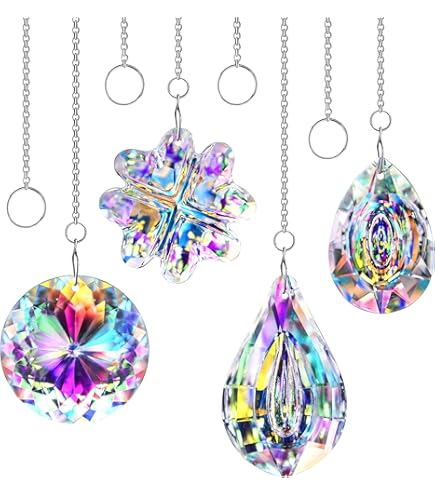Amazon.co.jp: Rainbow Maker Swarovski Crystal 40mm Prism
