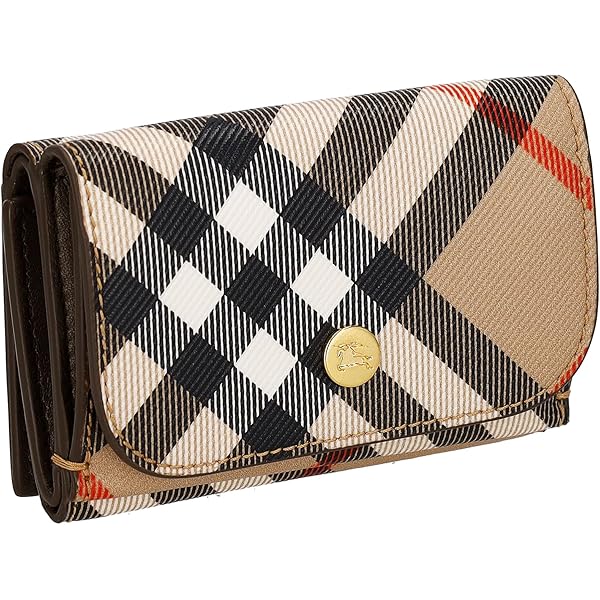 Amazon.co.jp: [BURBERRY] [バーバリー] 三つ折り財布 ラーク アイコン