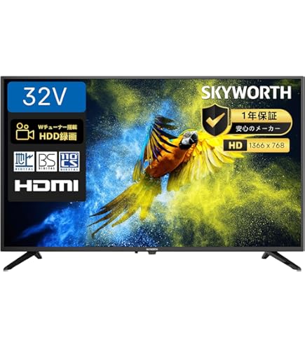 Amazon | TOSHIBA 32V型 ハイビジョン液晶テレビ REGZA 32S5 | テレビ 通販