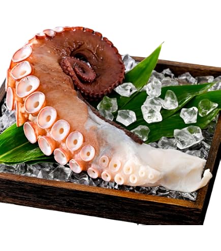 Amazon.co.jp: タコカット ( 蛸 ) 1kg ( 1個 2-3g ) ×10P たこ焼 業務