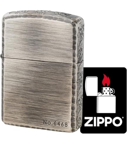 Amazon.co.jp: ジッポー(Zippo) ライター 防風 真鍮製 CREST クレスト