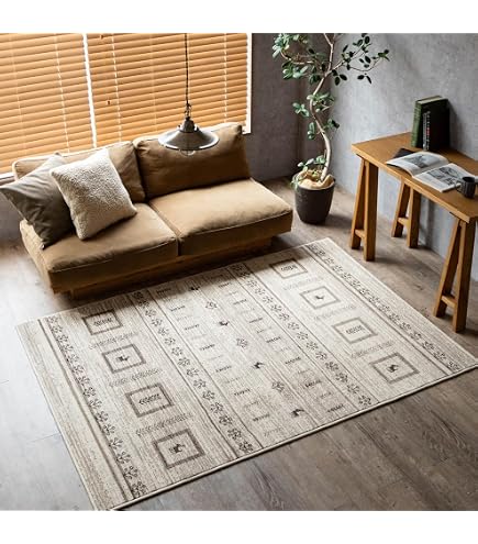 Amazon | RUGS‐FACTORY ラグ ギャッベ ラグマット ギャベ