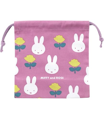 Amazon | [クツワ] ミッフィー 巾着袋 Sサイズ MF857 キッズ