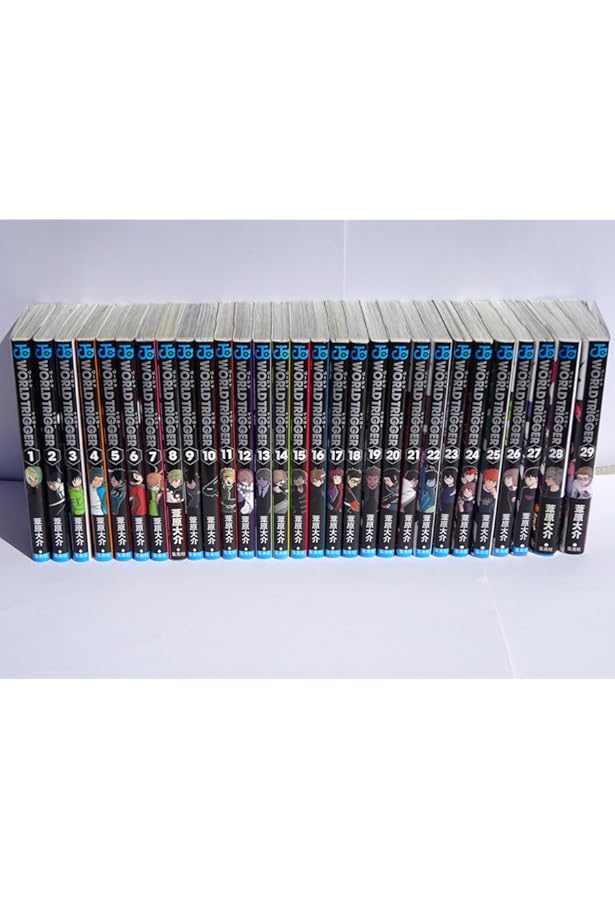 プ*き様 ワールドトリガー 1-29巻 既刊全巻セット ほぼ初版・全巻帯付き プ*き様 ワールドトリガー 1-29巻 既刊全巻セット ほぼ初版・全巻帯
