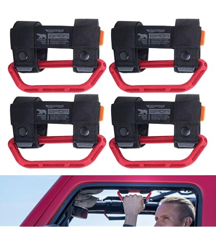 Amazon | GPCA GP-Grip PRO 新型ジープ ラングラー グラブハンドル 4