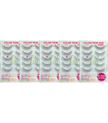 Amazon | アイラッシュ バリューパック お徳用5個セット（ミディアム