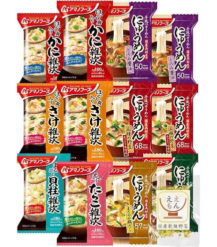 Amazon | 丸美屋 スープdeごはん 6種セット 各1個 (ユッケジャンクッパ