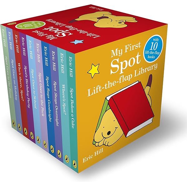 （新品）My First Spot Lift-the-flap Library New My First Spot Lift-the-Flap Library 10 Board Books Set