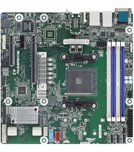 マザーボード ASRock Rack B650D4U-2L2T/BCM (AM5) Amazon | AsRock Rack B650D4U-2L2T/BCM Micro-ATX サーバー