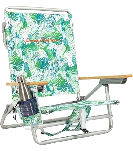 Amazon.co.jp: Tommy Bahama ビーチチェア アルミ グリーンストリップ