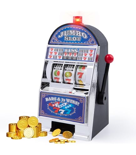 Amazon | Lucky Sevens Jumbo Slot Machine Bank Replica | 貯金箱