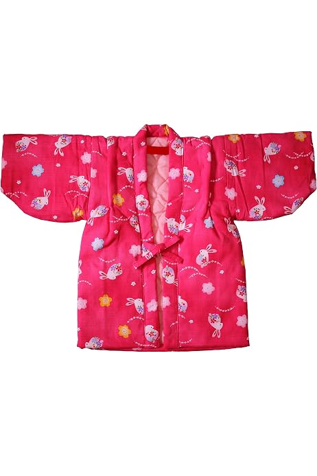 Amazon | [和－るど] 子供 ちゃんちゃんこ 半纏 はんてん 袢天 女の子 