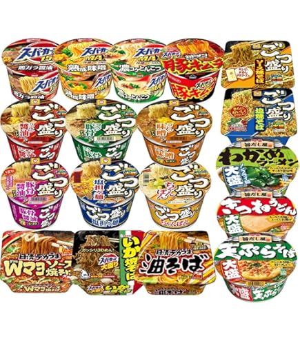 Amazon.co.jp: カップ麺12種類 詰め合わせセット 12個アソート : 食品