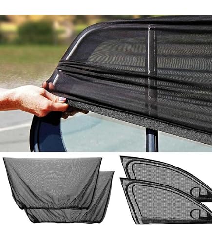 ホンダNVAN 車中泊3点セット　 マット・網戸・サンシェード Amazon | 4枚セット 車用網戸 に適用ホンダ N-VAN JJ1 JJ2 防虫ネット